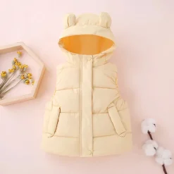 Mini Fashion™ - Varm & Trendy - Vest med Hætte Fashion
