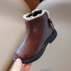 Mini Fashion™ - Varme og klassiske - Læderstøvler Hot