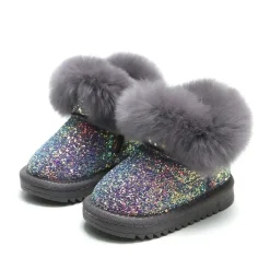 Mini Fashion™ - Varme og Stilfulde - Glimmer Vinterstøvler til børn Hot