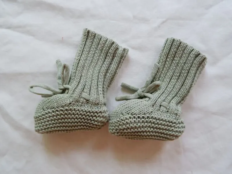 Mini Fashion™ - Varme og stilfulde - Strikkede Babysutsko Discount