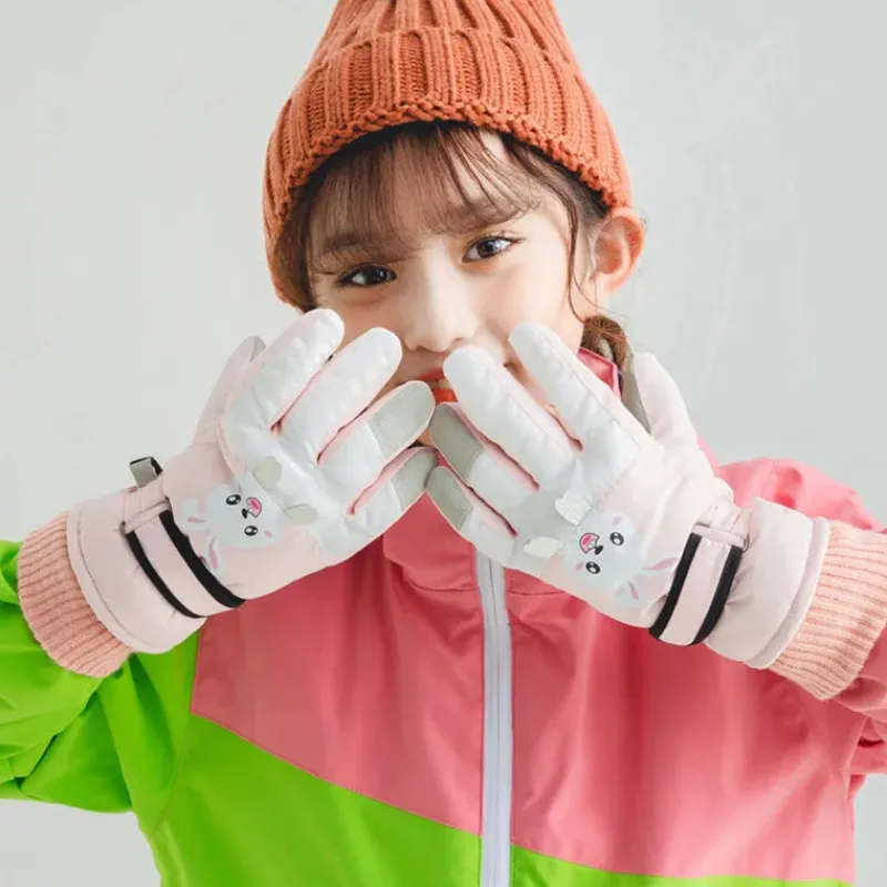 Mini Fashion™ - Varmt materiale - Børnevinterhandsker Clearance