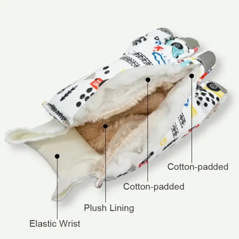Mini Fashion™ - Varmt materiale - Børnevinterhandsker Clearance