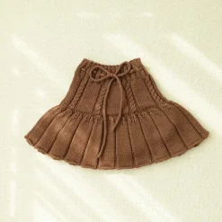 Mini Fashion™ - Varmt og Behageligt Materiale - Sweater og Nederdel til Piger Best