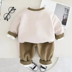 Mini Fashion™ - Varmt og Blødt - Efterårsjoggingsæt til Børn Sale