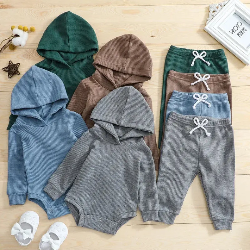 Mini Fashion™ - Varmt og stilfuldt - varmt sæt til babyer New