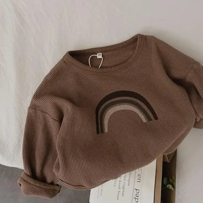 Mini fashion™ - Velegnet til alle sæsoner - T-shirt med Lange Ærmer Discount