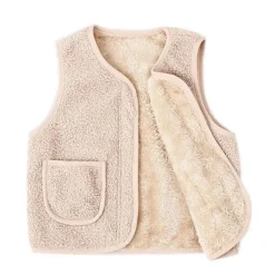 Mini Fashion™ - Vest i lammeuldslook Outlet