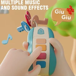 Music Car Key™ - Melodiøs køretur - Musikalsk legetøj Fashion