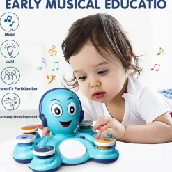 Musical Octo™ - Blæksprutte Musikfest - Musiklegetøj Sale