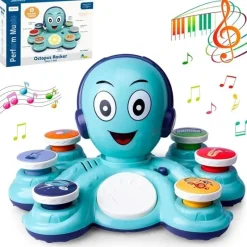 Musical Octo™ - Blæksprutte Musikfest - Musiklegetøj Sale