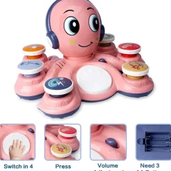 Musical Octo™ - Blæksprutte Musikfest - Musiklegetøj Sale