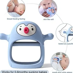Penguin Teether™ - Beroligende for gummerne - Bidering i silikone Sale