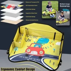 Portable Child Car Seat Table™ - Sikkert og komfortabelt - bærbart bord til autostol Discount