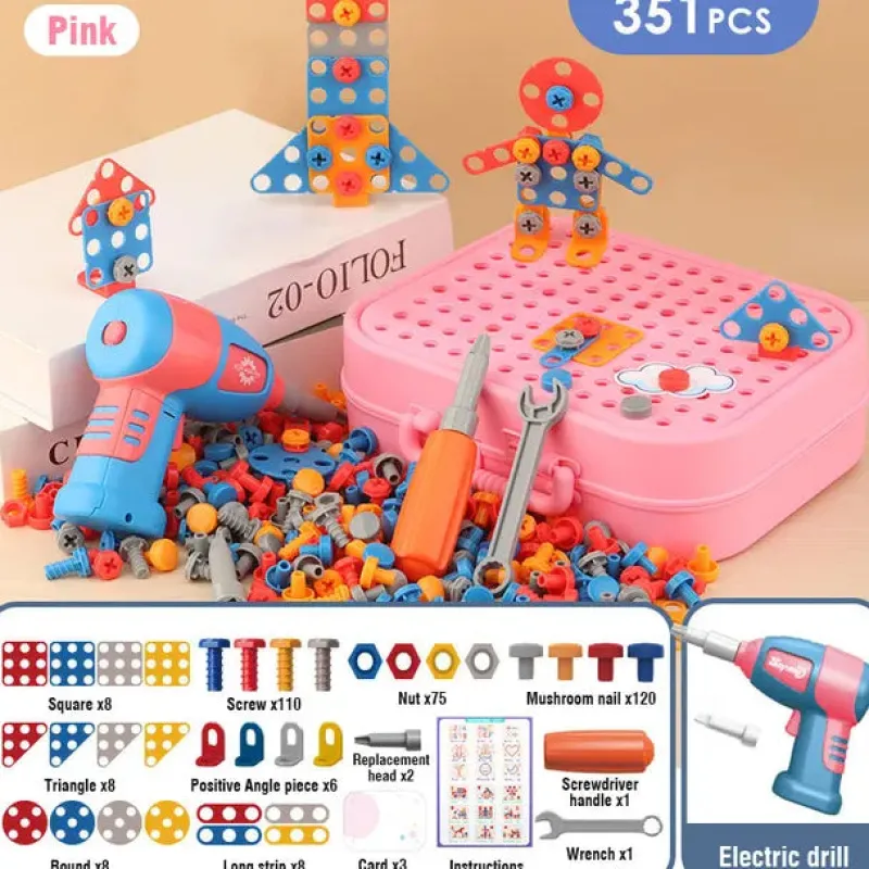 Screw Set™ - Eventyrlig byggesjov - Boresæt Fashion