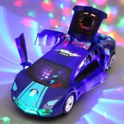 Supercar Toy™ - bevægelig og lysende - Legetøjsbil New