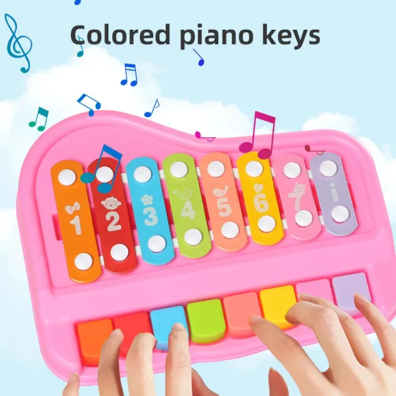 Tiny Tunes Set™ – Sjov med lyd – Xylofon og klaver til børn Best