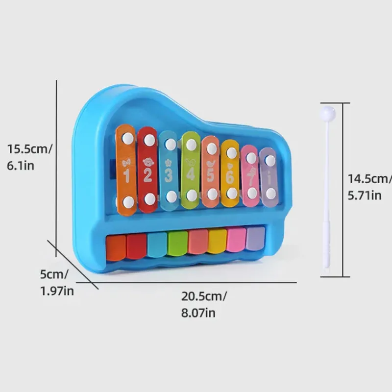 Tiny Tunes Set™ – Sjov med lyd – Xylofon og klaver til børn Best