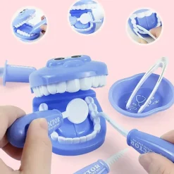 Tooth Time™ – Grin og lær – Tandlægesæt til børn Discount