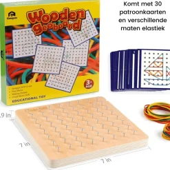 Woods™ | Find forbindelserne - Geometrisk bræt Discount