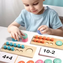 Woods™ - Gør matematik enkelt - matematisk legesæt til børn Best