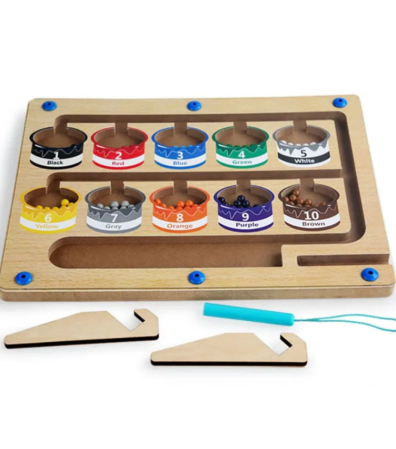 Woods™ - Labyrint-eventyr med magneter - Magnetisk sorteringstavle Sale