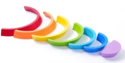 Woods™ | Montessori regnbue i træ Discount