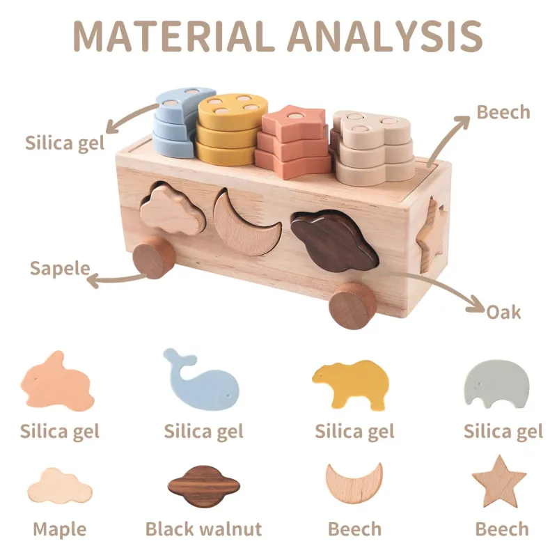 Woods™ - Playful Sorting - Sorteringsspil Outlet
