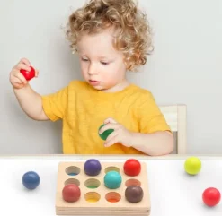 Woods ™ - Rainbow Balls - Sorteringsspil Online