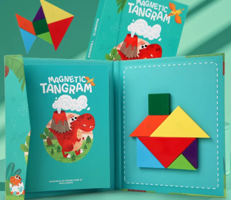 Woods™ - Tilskynd til logisk tænkning - Tangram-puslespil i træ Hot