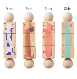 Woods™ - Turn & Learn - Roterende puslespil til småbørn Outlet