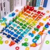 Woods™ | Udvikle færdigheder - Montessori træspilbræt New