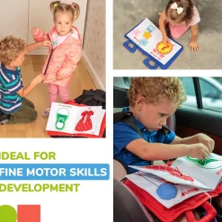 Woods™ | Udvikler finmotorikken - Montessori aktivitetsbog New