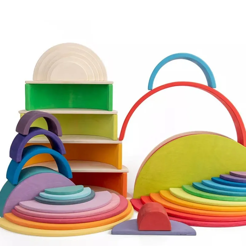 Woods™ - Uendelige byggemuligheder - Rainbow Building Blocks Online