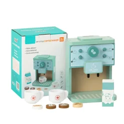 Woods™ - Veel Kook Plezier - Houten Kinder Koffie Speelset Best